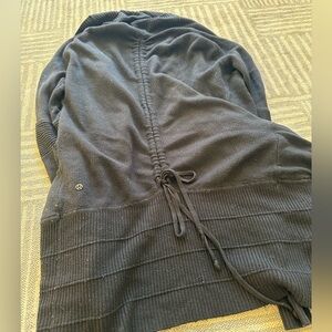 LULULEMON Sweater with Drawstring back size 8